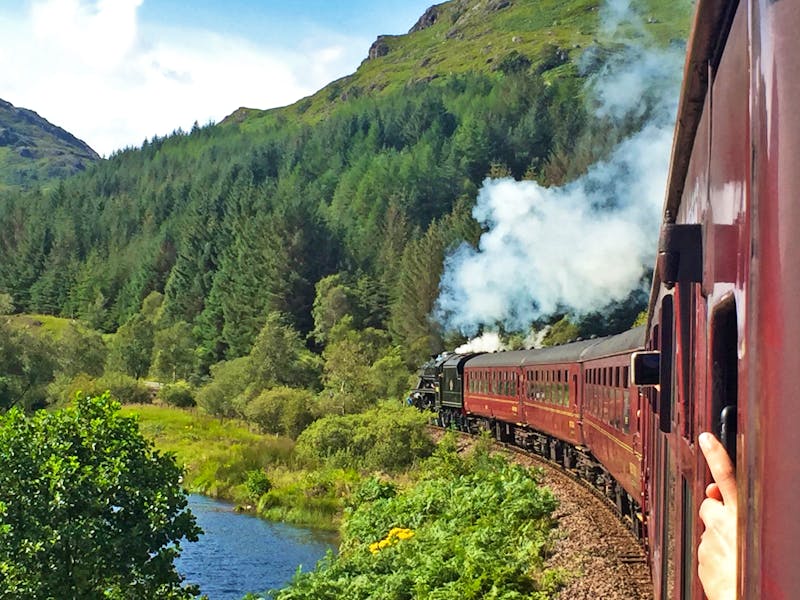 Zugafahrt mit dem Jacobite Steam Train - ©Simone Kaufmann im Auftrag von Eberhardt TRAVEL
