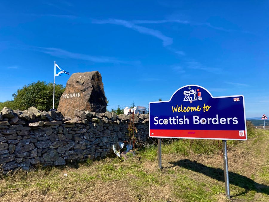 Scottish Borders - Grenze zwischen Schottland und England – © Andreas Wolfsteller - Eberhardt TRAVEL
