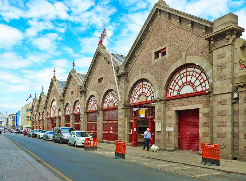 Markthalle in St. Helier auf Jersey - ©Ria Heilmann - Eberhardt TRAVEL