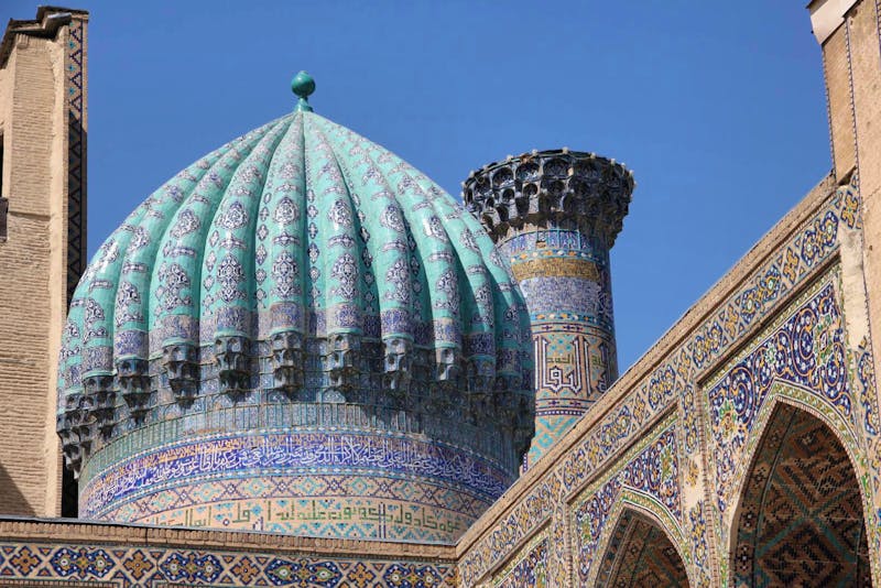 Architektur am Registan-Platz in Samarkand - ©Sylvia Ott - Eberhardt TRAVEL