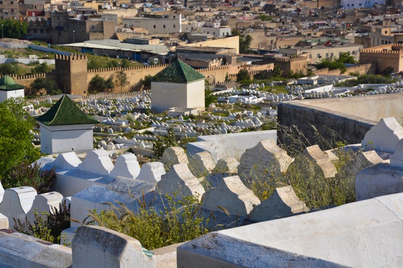 Muslimischer Friedhof in Fes - ©Gina Egenolf - Eberhardt TRAVEL