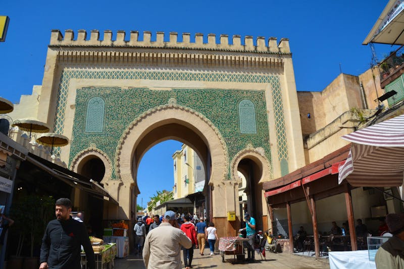Bab Boujeloud - Stadttor in Fes - ©Gina Egenolf - Eberhardt TRAVEL