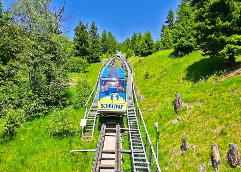 Bergbahn von Davos auf die Schatzalp - ©Gisela Gerlach - Eberhardt TRAVEL