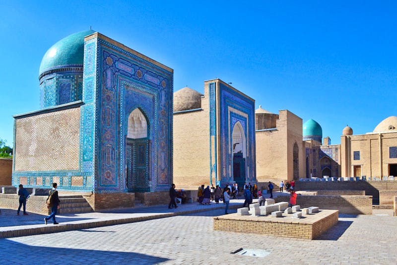Shohizinda Nekropole in Samarkand - ©Andreas Wolfsteller - Eberhardt TRAVEL