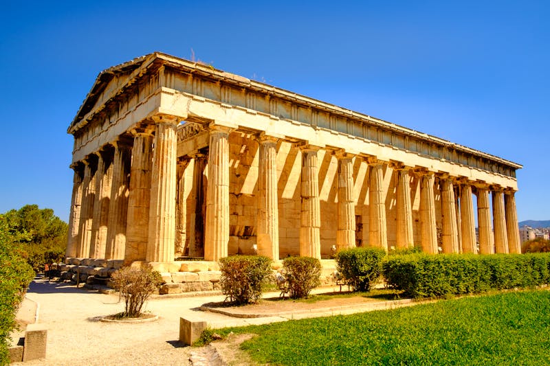 Hephaistos-Tempel am antiken Marktplatz Agora in Athen - ©2015 Martin Molcan - stock.adobe.com