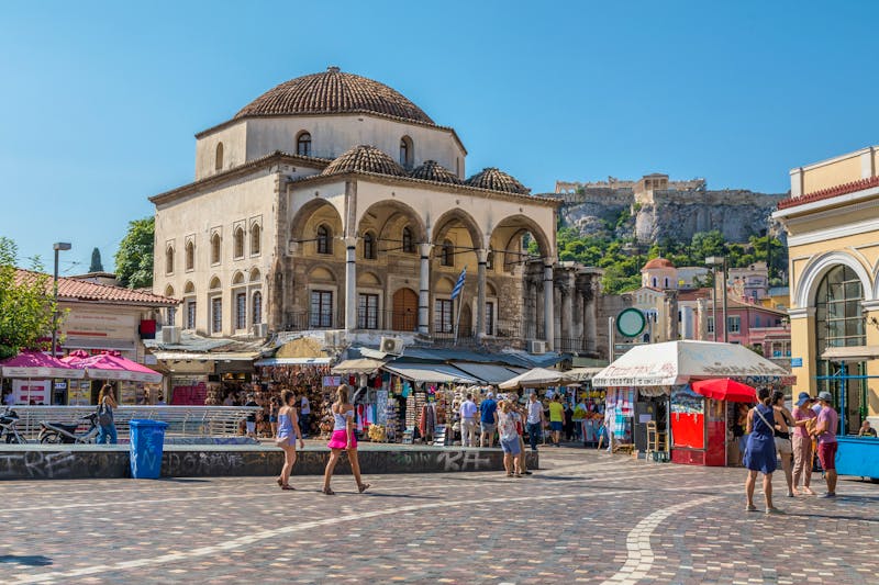 Markt im Monastiraki Viertel in Athen - ©Pierre VIOLET - stock.adobe.com