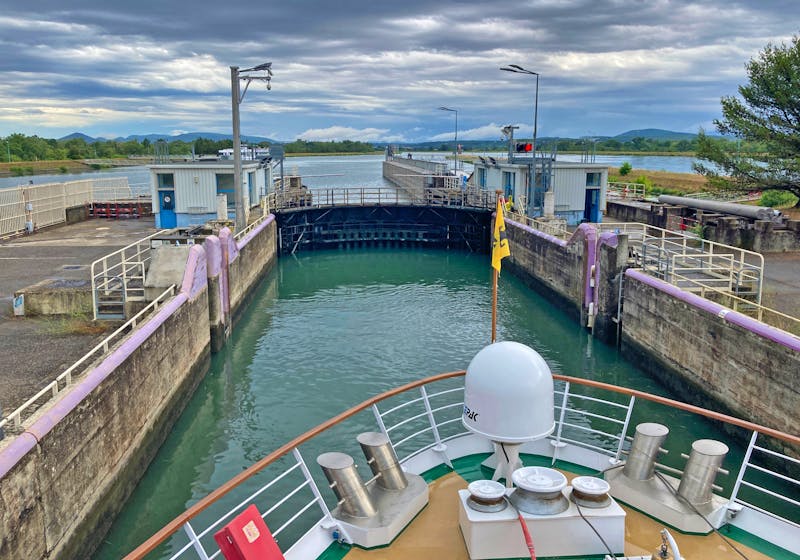Schleuse auf der Rhone bei Avignon - ©Roswitha Zytowski - Eberhardt TRAVEL