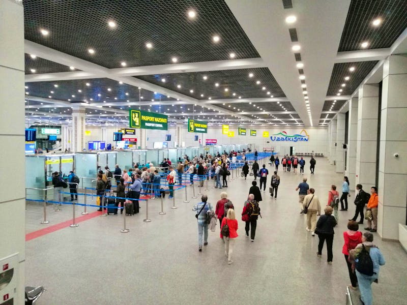 Im Flughafen von Taschkent - ©Andrej Kulikov - Eberhardt TRAVEL
