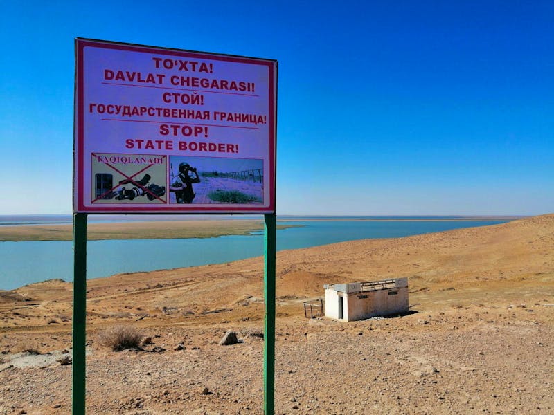 Am Ufer des Flusses Amudarja - Grenzgebiet zu Turkmenistan - ©Andrej Kulikov - Eberhardt TRAVEL