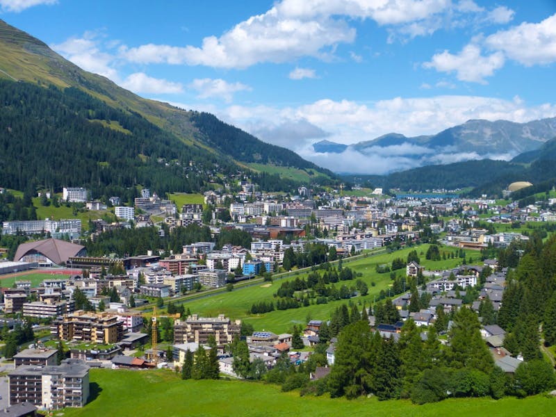 Blick auf Davos - ©Andreas Kunzmann - Eberhardt TRAVEL