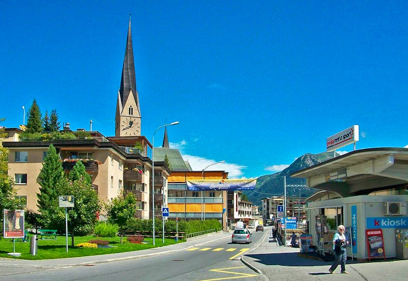 Im Zentrum von Davos - ©Steffen Mucke - Eberhardt TRAVEL