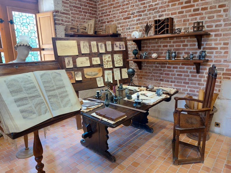 Studierzimmer Leonardo da Vincis in Clos Luce in Amboise - ©Ekkehard Villing - Eberhardt TRAVEL