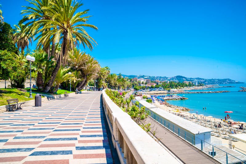 Strandpromenade in Sanremo - ©anilah - stock.adobe.com