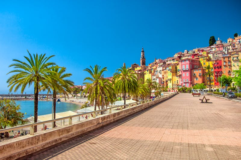 Strandpromenade von Menton an der Côte d'Azur - ©stifos - stock.adobe.com