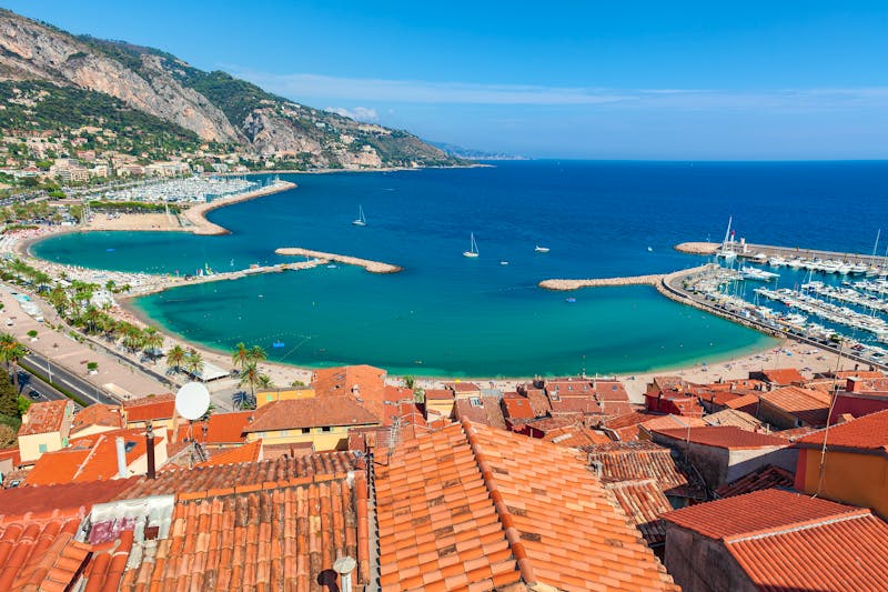 Blick auf die Bucht von Menton an der Côte d'Azur - ©Rostislav Glinsky Photography - stock.adobe.com