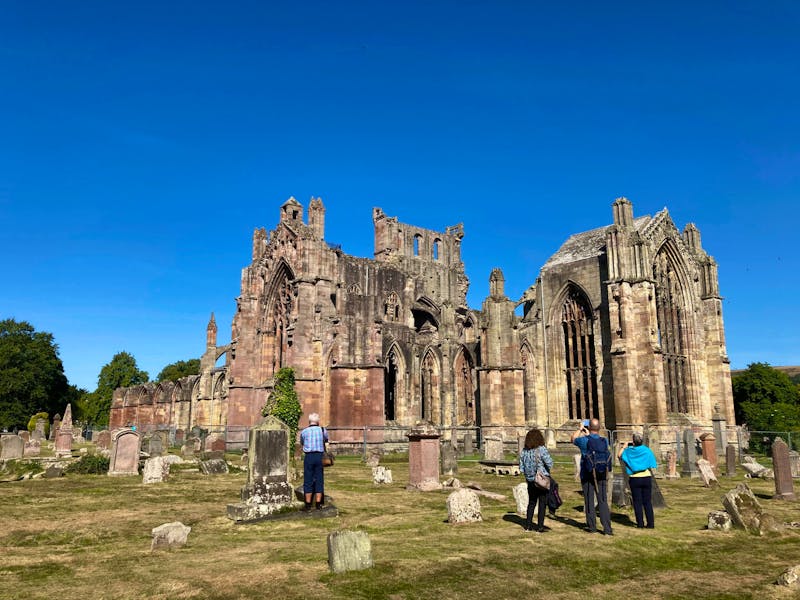 Besuch der Melrose Abbey - ©Andreas Wolfsteller - Eberhardt TRAVEL