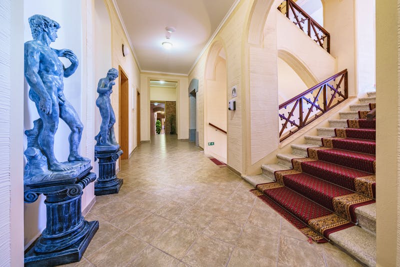 Franzensbad - Kurhaus Erika - Treppenhaus – ©Kurhaus Erika Franzensbad