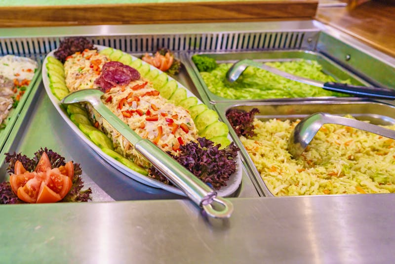 Franzensbad - Kurhaus Erika - Buffet im Restaurant – ©Kurhaus Erika Franzensbad