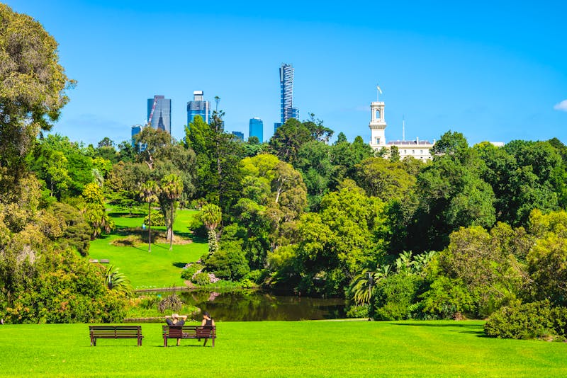 königlicher botanischer Garten in Melbourne  - ©Richie Chan - stock.adobe.com