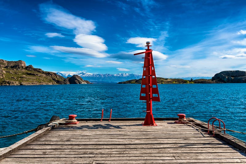 A jetty in Chile Chico, Chile: October 2013 - ©Tiago Lopes Fernandez All Rights Reserved