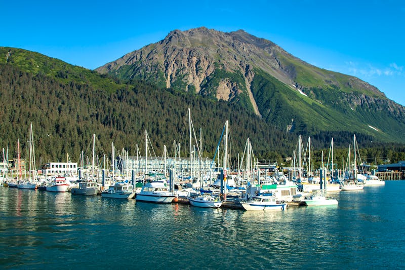 Yachthafen von Seward in Alaska - ©Dana - stock.adobe.com
