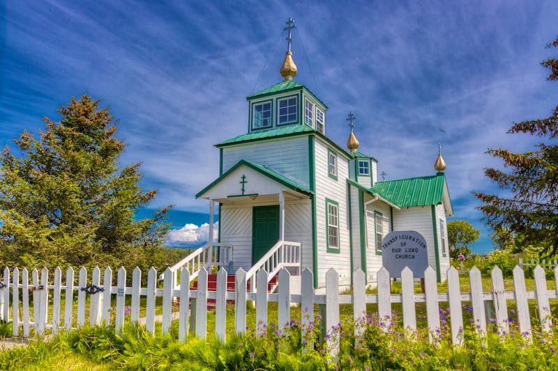 Russisch-Orthodoxe Kirche in Ninilchik - Alaska - ©Taha Raja - stock.adobe.com