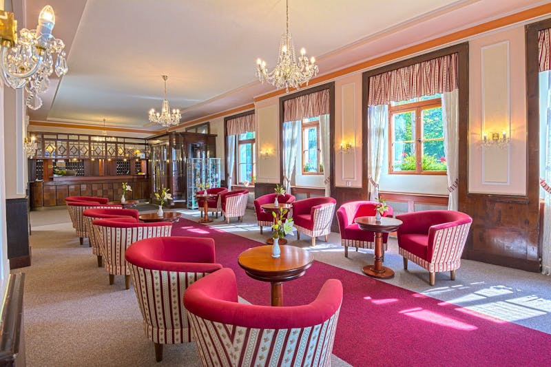 Franzensbad - Kurhotel Belvedere - Rezeptionsbereich – ©Kurhotel Belvedere Franzensbad