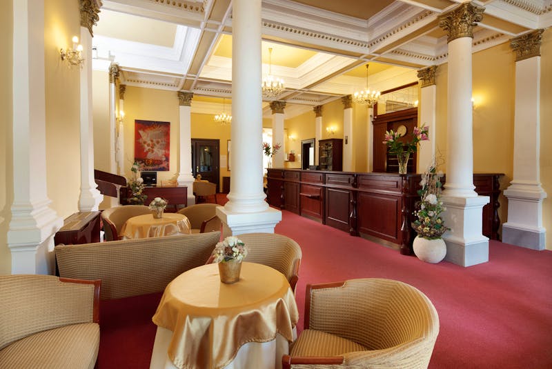 Franzensbad - Savoy Spa & Medical Hotel - Rezeption – ©Savoy Spa & Medical Hotel Franzensbad