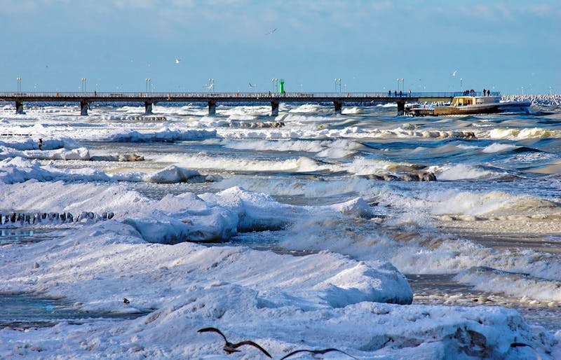 Seebrücke in Kolberg im Winter - &copy;Idea Spa