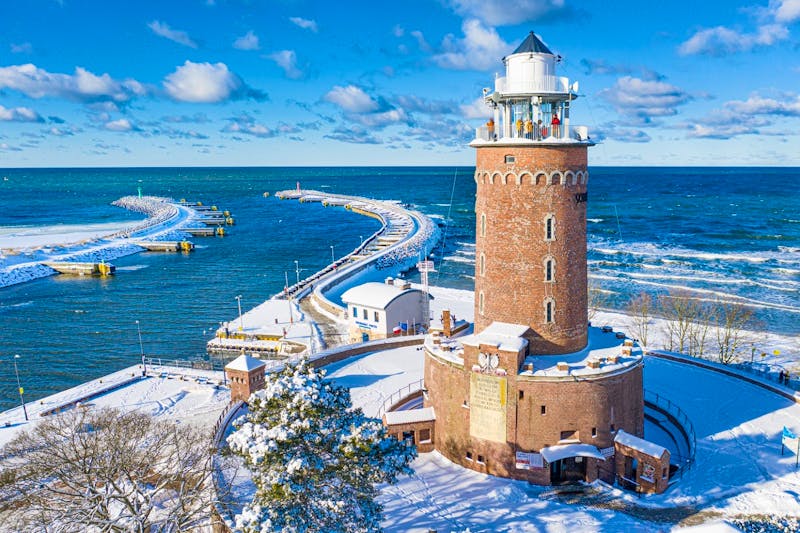 Leuchtturm von Kolberg im Winter - &copy;Idea Spa