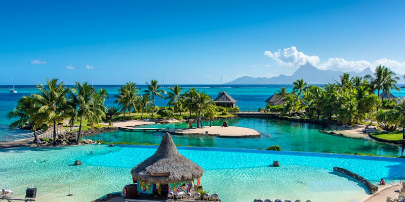 Außenanlage InterContinental Resort Tahiti - ©InterContinental Resort Tahiti