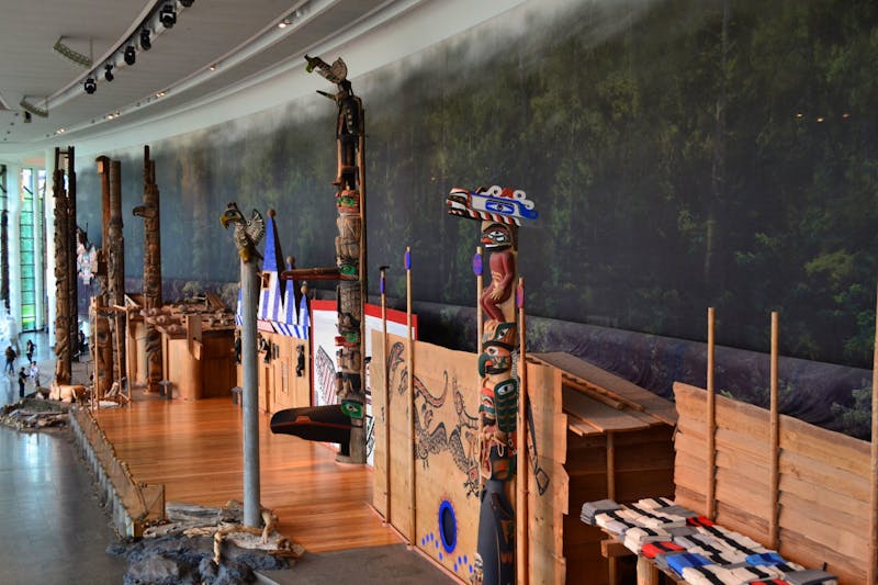 Totempfähle im Canadian Museum of History - ©Andreas Wolfsteller - Eberhardt Travel