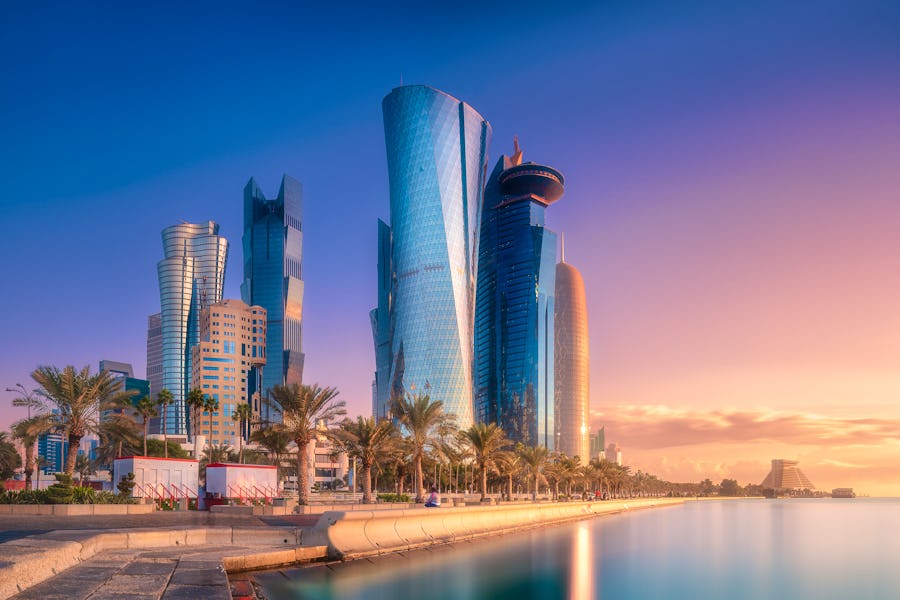 Doha - Skyline vom West Bay District  – © boule1301 - stock.adobe.com