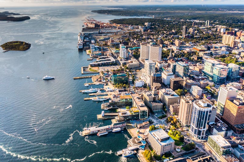 Halifax in Nova Scotia - Neuschottland - Blick von oben  - ©Mario Hagen - stock.adobe.com