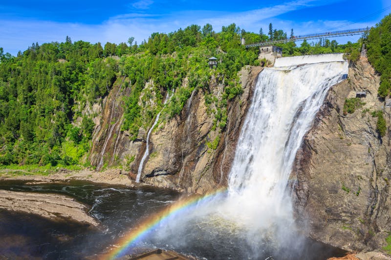 Montmorency Wasserfall in Quebec   - ©Andreas Prott-stock.adobe.de