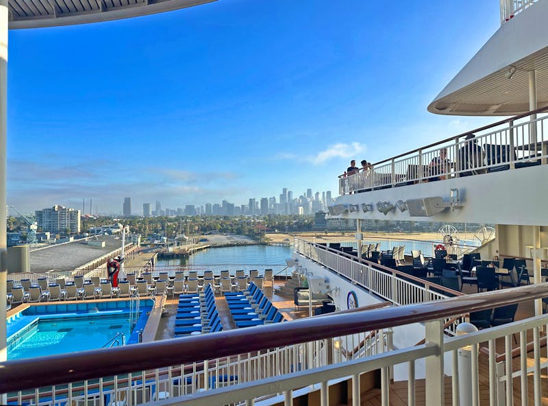 Kreuzfahrtschiff Norwegian Spirit im Hafen von Melbourne - ©Sabine Letzybyll - Eberhardt TRAVEL