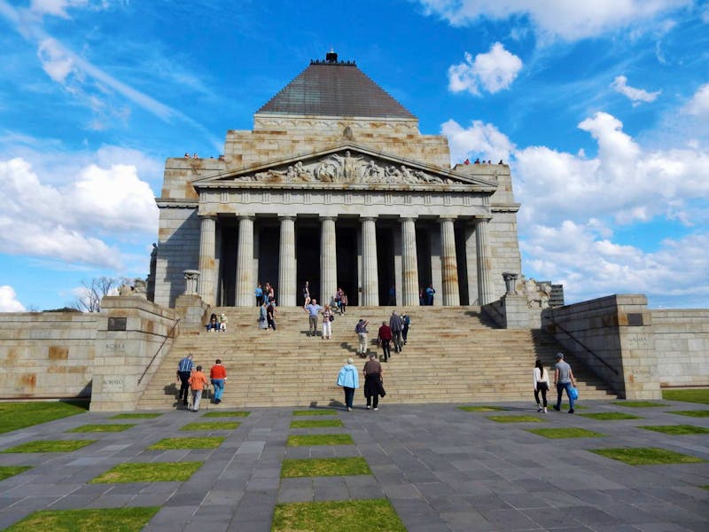 Shrine of Remembrance in Melbourne  - ©Rebekka Böhme - Eberhardt TRAVEL