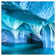 Marble Caves am Carrera-See in Patagonien – © R.M. Nunes - stock.adobe.com