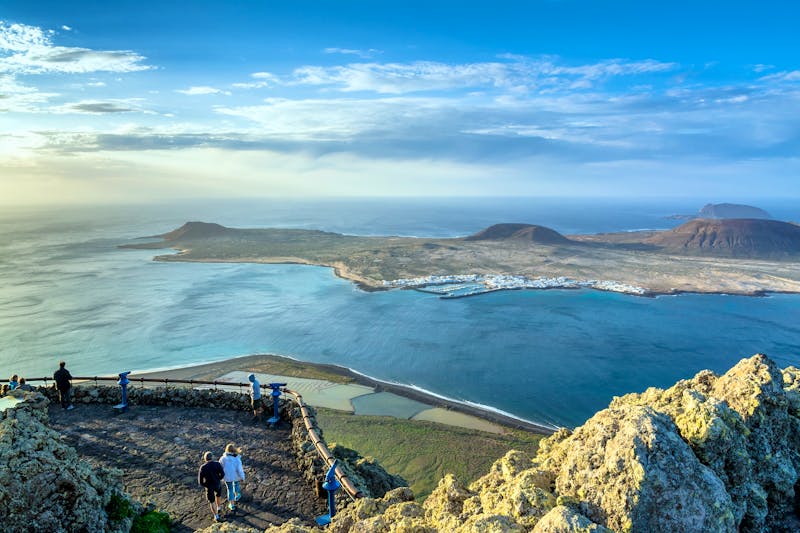 Aussichtspunkt El Mirador del Rio auf Lanzarote - ©eddygaleotti - stock.adobe.com