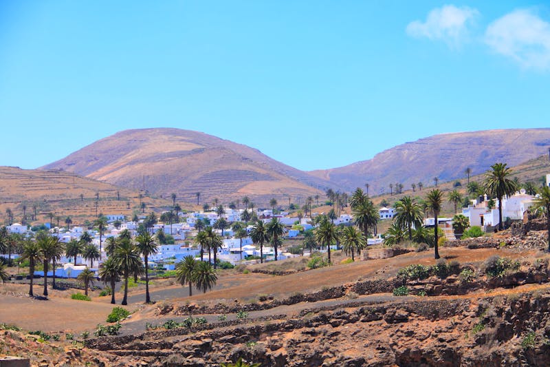 Haria - das Tal der tausend Palmen auf Lanzarote - ©Anita Weyershaeuser - stock.adobe.com