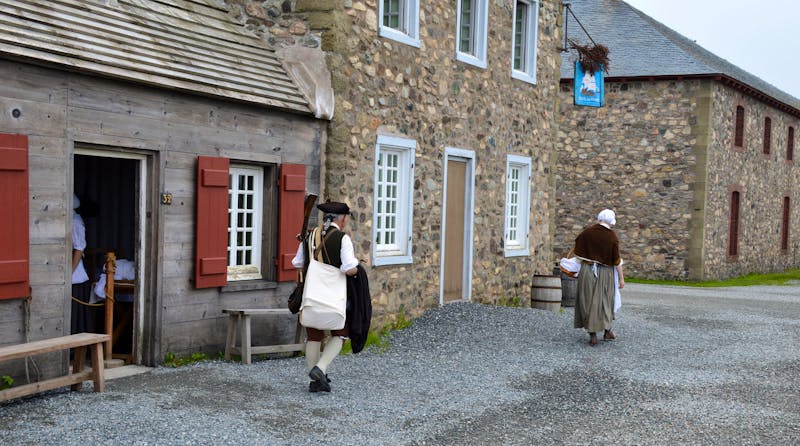 Unterwegs bei der Fortress of Louisbourg  - ©winterbilder - stock.adobe.com