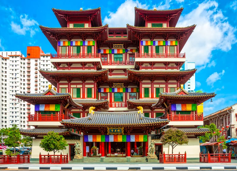 Singapore - Buddhistischer Tempel in der Chinatown - ©Luciano Mortula-LGM - stock.adobe.com
