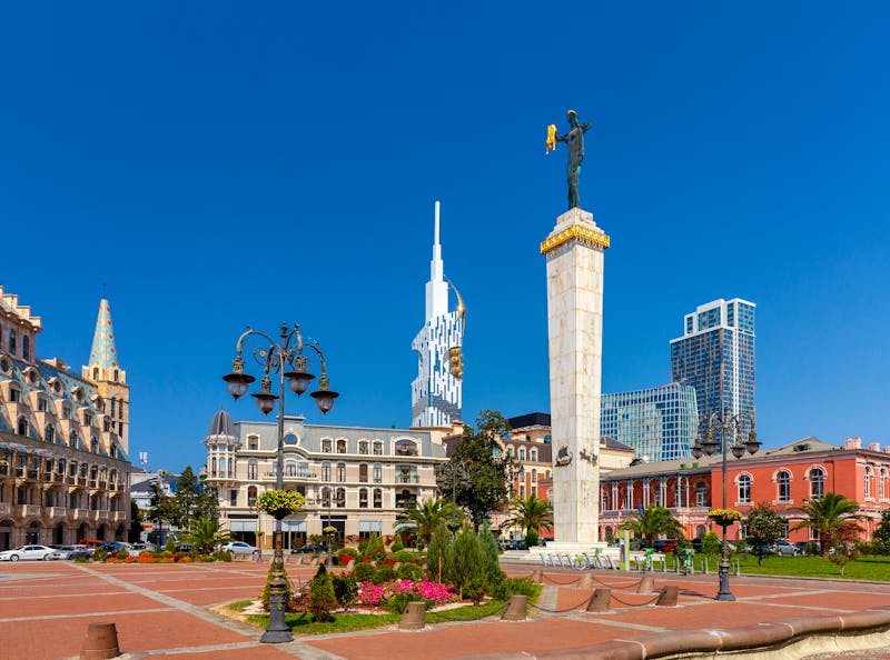 Europa Platz in Batumi - ©@kavalenkau - stock.adobe.com