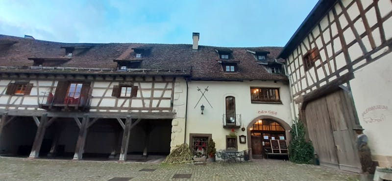Wasserschloss Glatt in Sulz am Neckar - Schlosshof - ©Kerstin Hugel - Eberhardt TRAVEL