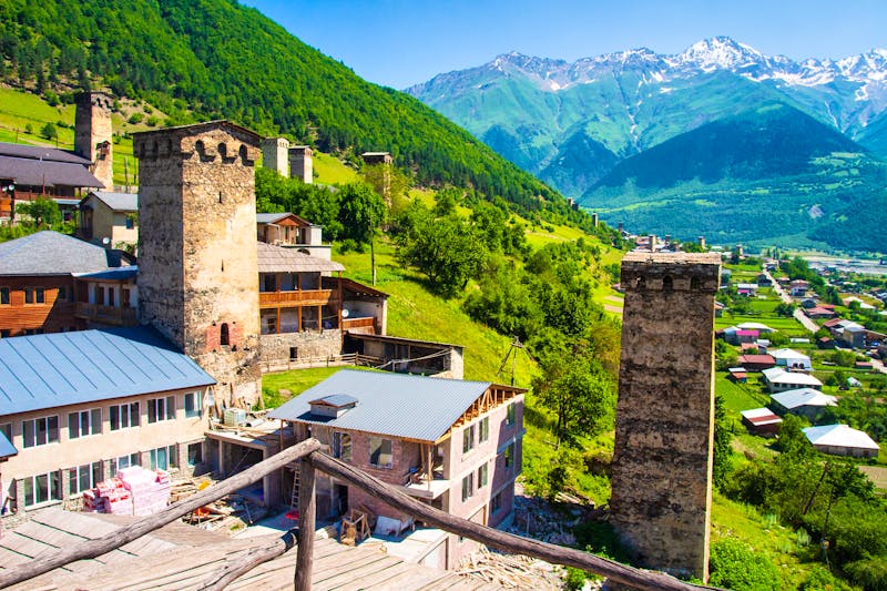Mestia in Swanetien - ©dzmitrock87 - stock.adobe.com
