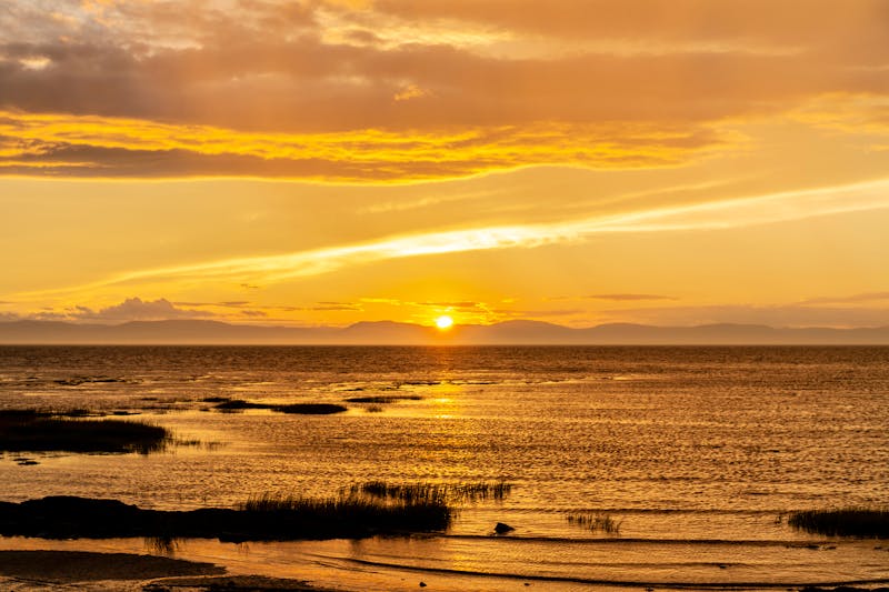 Sonnenuntergang am St. Lorenz Strom in Ostkanada - ©pololia - stock.adobe.com