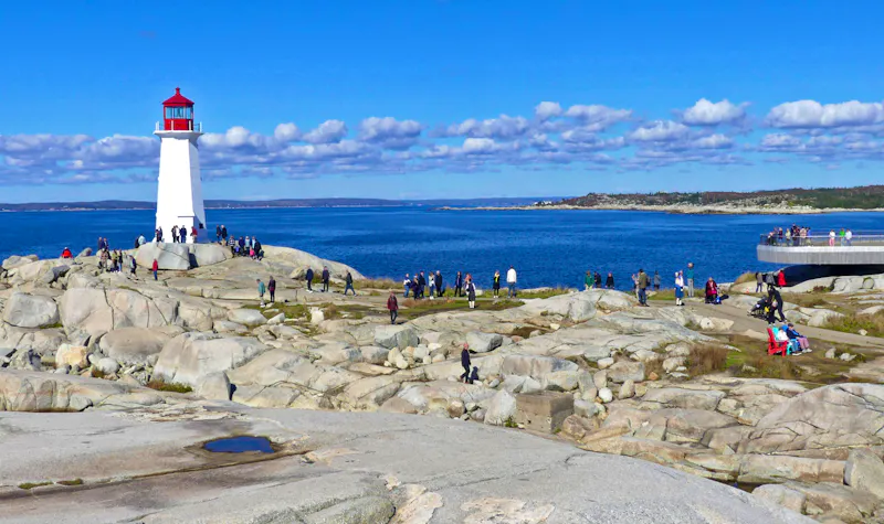 Leuchtturm von Peggy's Cove in Nova Scotia - &copy;Frank Nimschowski - Eberhardt TRAVEL