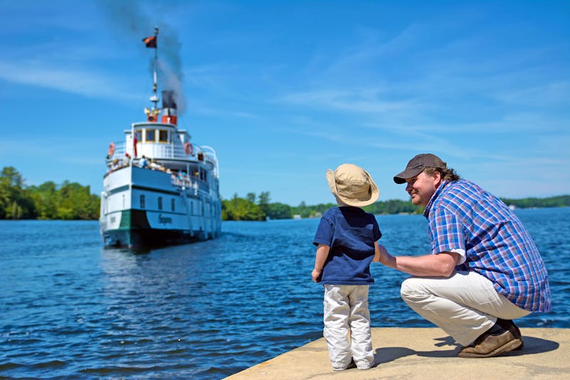 Historisches Dampfschiff auf dem Muskoka Lake - ©SHS Photography - stock.adobe.com
