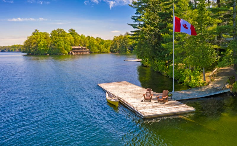 Seenlandschaft in der Muskoka-Region - Ontario - ©AC Photography - stock.adobe.com