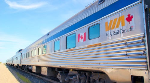 VIA Rail Zug in Kanada – © Susanne Schirmann - Eberhardt TRAVEL